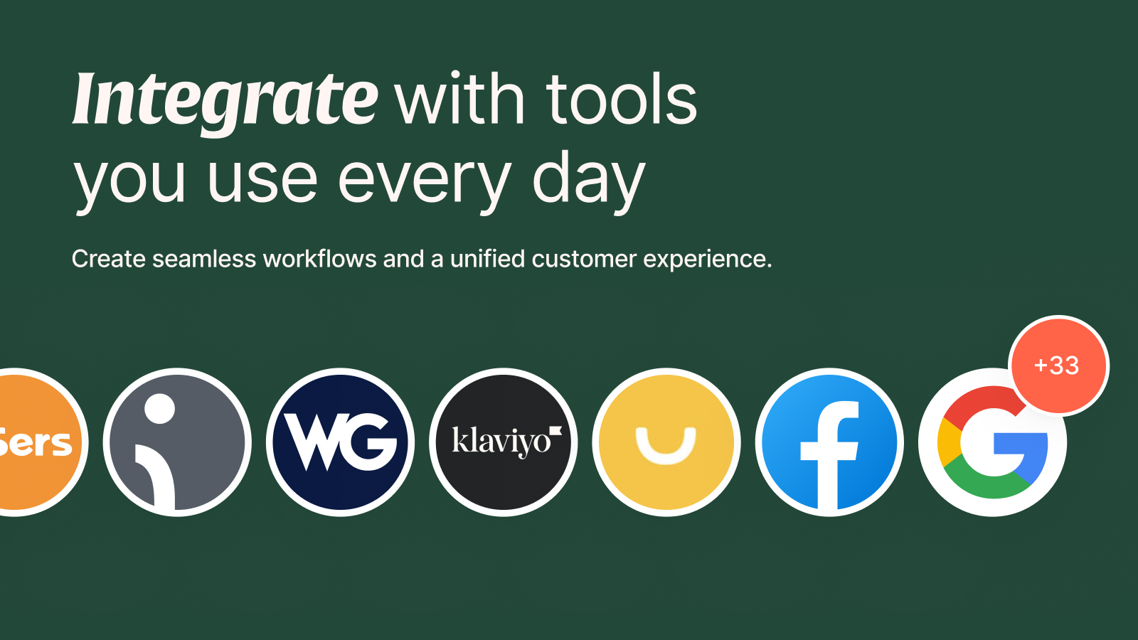 Integrate Loox with other tools and apps for seamless workflows