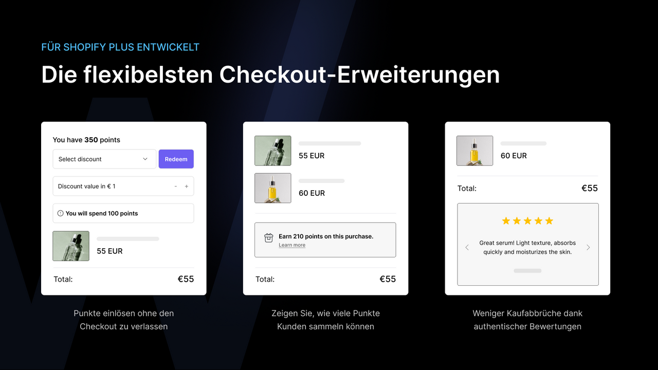 Für Shopify Plus entwickelt
