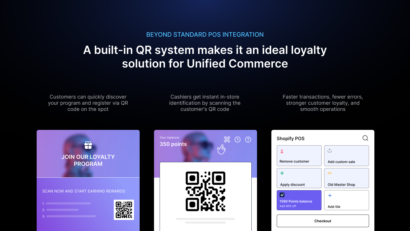 Growave integrates with Shopify POS to redeem points and rewards
