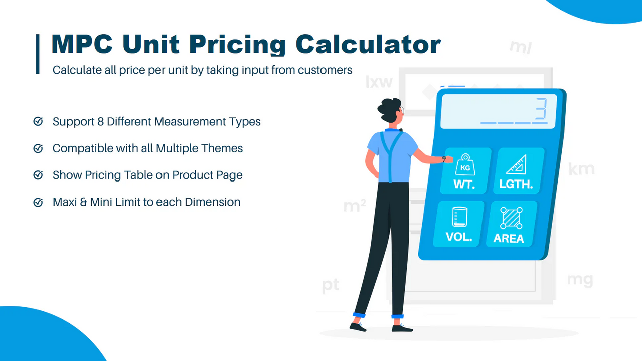 MPC Unit Pricing Calculator App