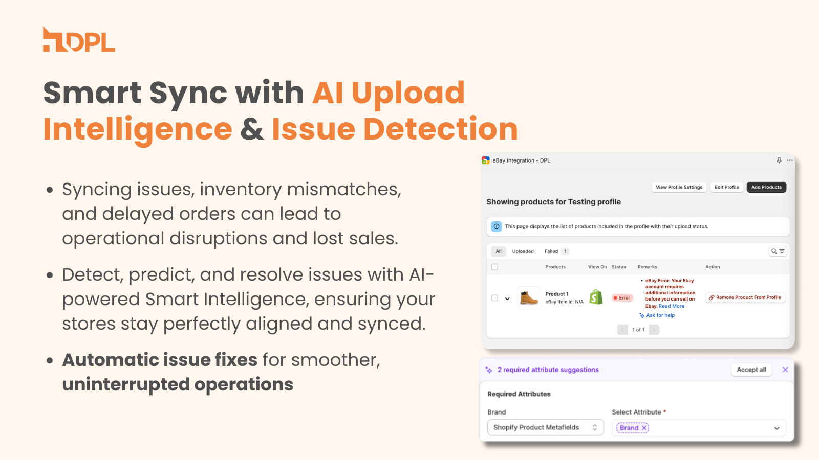 Upload Intelligence and Issue Detection