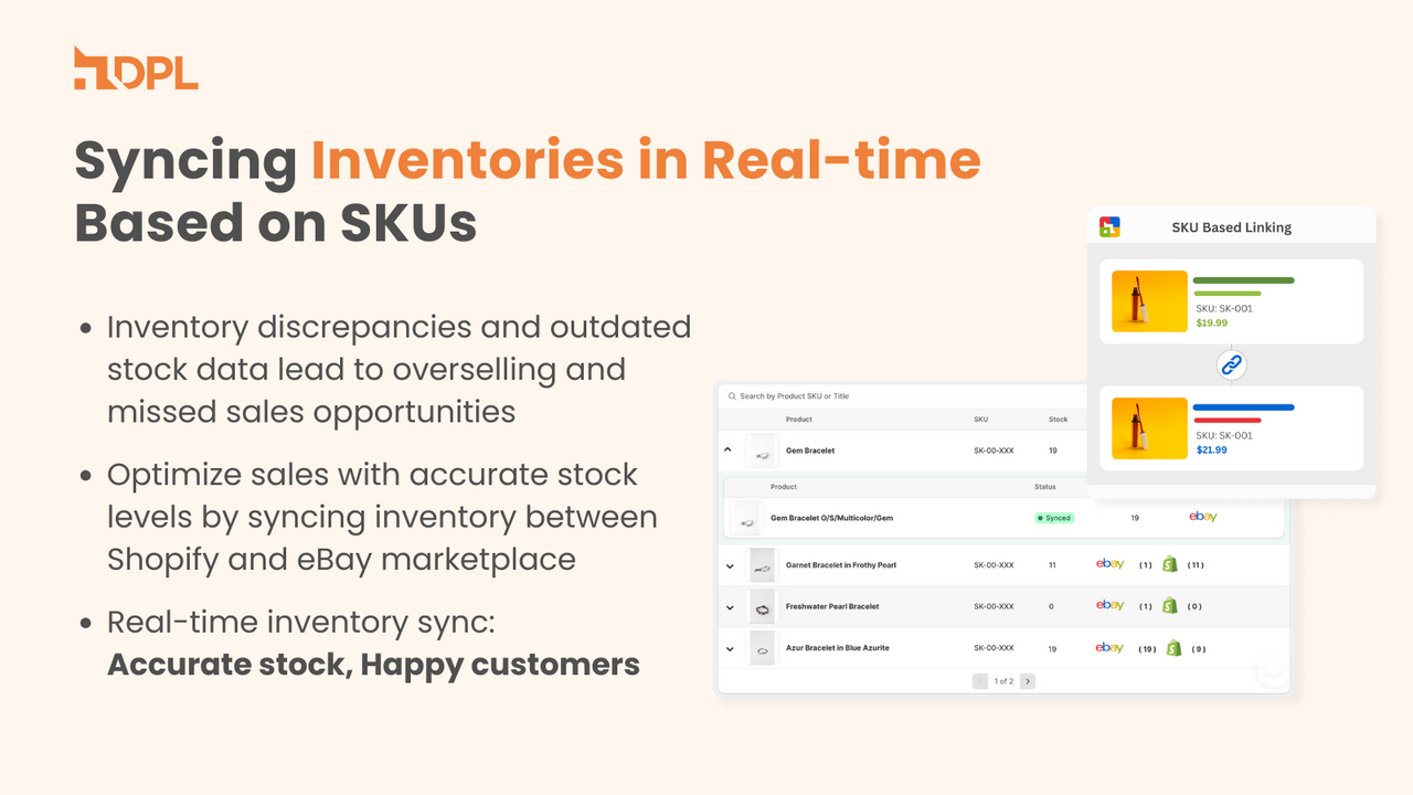 Easily import your eBay Product listings to Shopify