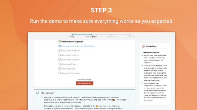 litextension Shopify migration app migrating, import products