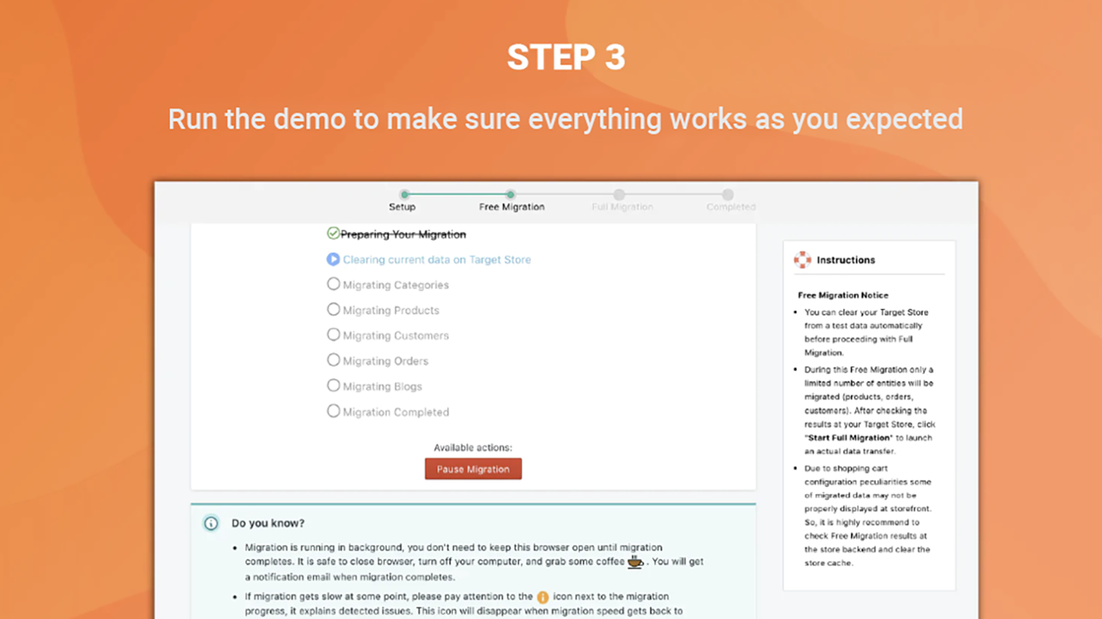 litextension Shopify migration app migrating, import products