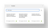 A search window is open where the user searched for "win back" and multiple options are shown as potential options.
